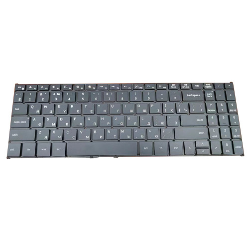 Laptop Keyboard For DIGMA Pro Fortis M DN15R5-8CXW02 Black without Frame Russian RU