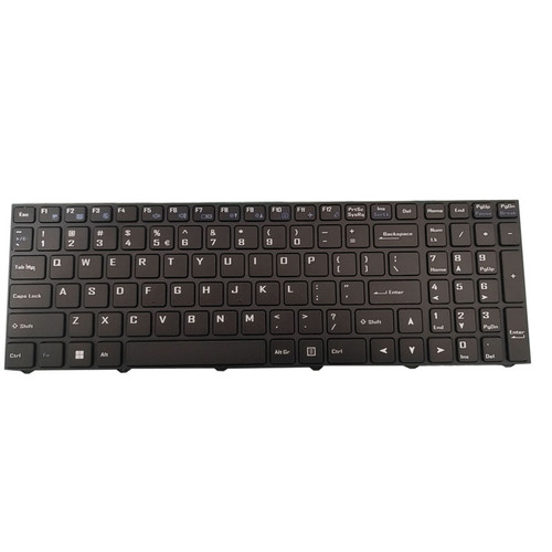 Laptop No Backlit Paper Keyboard For CVM22K33US9430 6-80-PE610-01A-1 United States US Black New