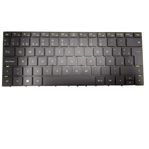 Laptop Keyboard For HUAWEI MateBook 14s 2023 HKFG-X HKG-W7611T Black Spanish SP