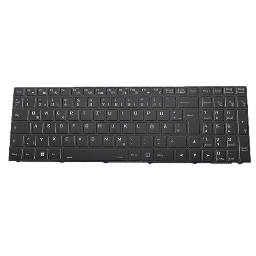 Laptop Keyboard For Hyrican Striker 1675 NOT01675 German GR With Frame Without Backlit film