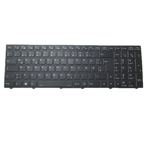 Laptop Keyboard For Hyperbook SL705 PD70PNT German GR With Frame With Backlit