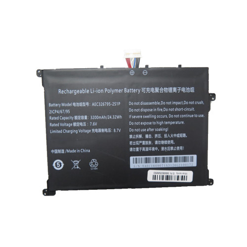 Laptop Battery For AEC326795-2S1P 7.6V 3200MAH 24.32WH