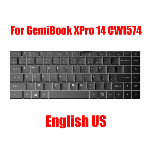 Laptop Keyboard For Chuwi GemiBook XPro 14 CWI574 English US Black Without Backlit New