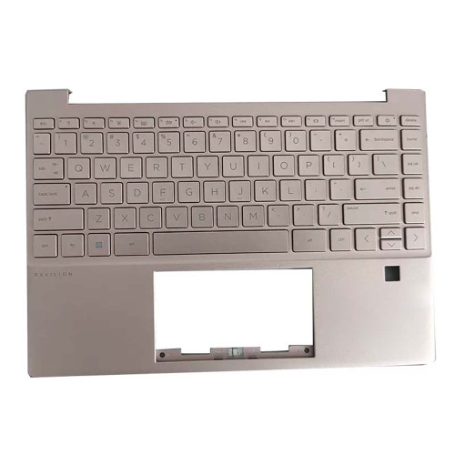 Laptop PalmRest&keyboard For HP Pavilion 13-BE0000 pale rose gold top cover United States US pale rose gold Keyboard with backlight M52833-001 Used
