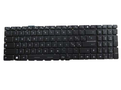 Laptop No Backlit Replacement Keyboard For MSI Raider GE76-12U Raider GE76 12UE 12UH 12UGS 12UHS Italy IT Black No Frame