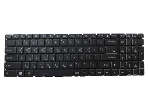 Laptop No Backlit Replacement Keyboard For MSI Vector GP76-12U Vector GP76 12UE 12UH 12UGS 12UHSO Korean KR Black No Frame