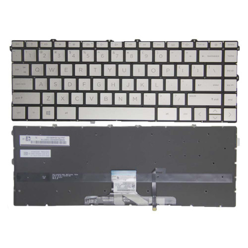 Laptop Keyboard For HP Pavilion x360 14-DW0000 United States US SG-A4050-XUA Gold with backlight without Frame