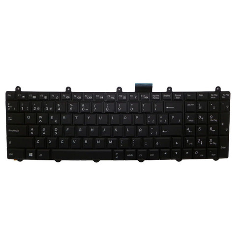 Laptop Backlit Keyboard For Insys G.Force P3157SM P3177SM Spanish SP Black Frame New