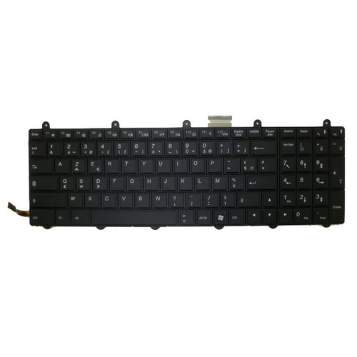 Laptop Backlit Keyboard For BTO X-Book 15CL46 15CL47 15CL56 17CL46 17CL47 17CL50 17CL56 17CL57 17CL60 French FR Black New