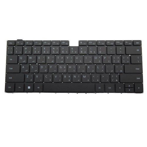 Laptop Keyboard For HUAWEI Matebook D14 NbB-WAH9Q Black Arabia AR With Backlit