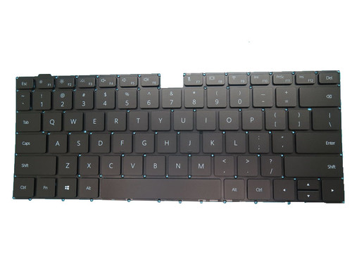 Laptop Keyboard For Honor MagicBook 14 NDR-WFH9HN Black United States US With Backlit