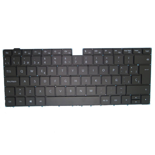 Laptop Keyboard For Honor MagicBook 14 NIR-WAP9HNR NIR-WAP9HNRP Black Spanish SP With Backlit