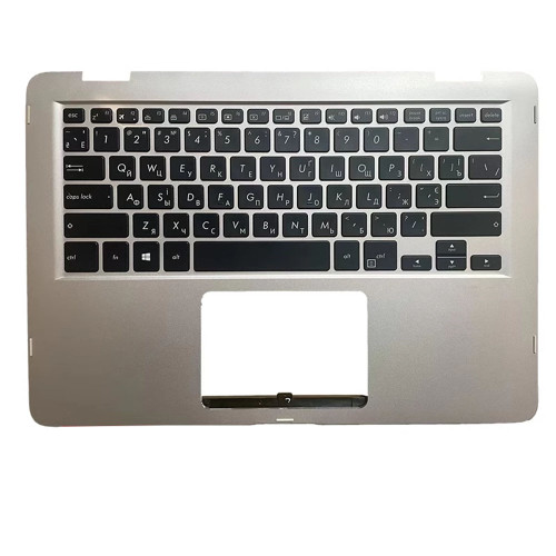 Laptop PalmRest&keyboard For ASUS ZenBook Flip 14 UX461F UX461FA UX461FN UX461U UX461UA UX461UN Gold top case Russian RU black keyboard