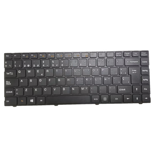 Laptop keyboard For MEDION AKOYA E14409 MD60657 MD62148 MD62157 MD62181 MD62331 MD62379 MD62385 MD62389 Black With Frame Spanish SP