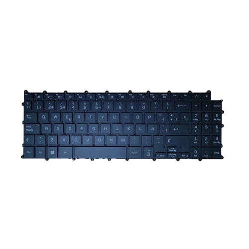 Laptop Backlit Keyboard For LG 15Z90P-K.AAB6U1 AAB8U1 15Z90P-K.AAW5U1 15Z90P-K.ARB6U1 15Z90P-N.APS3U1 15Z90P-N.APS7U1 15Z90P-P.ADB9U1 Spanish SP Black No Frame New