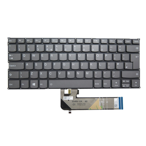 Laptop Keyboard For Lenovo Ideapad 530S-14ARR 530S-14IKB 530S-15IKB United Kingdom UK With Backlit Gray New
