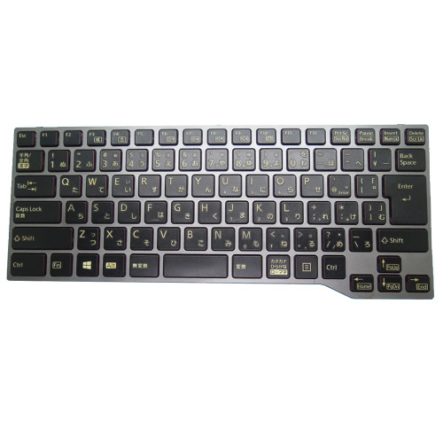 Laptop Keyboard For Fujitsu LifeBook E544 E546 E547 E733 E734 E736 E743 E744 E746 U745 Japanese JP JA Black Without Backlit&Pointing New