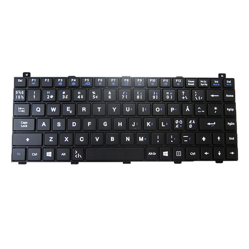 No Backlit Keyboard For GETAC F110 G3 G4 G5 Nordic NE With Black Frame New Tablet Keyboard