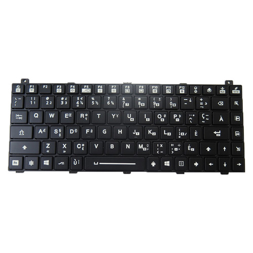 No Backlit Keyboard For GETAC F110 GDKB_1 GDKB*1 Canada CA With Black Frame New Tablet Keyboard