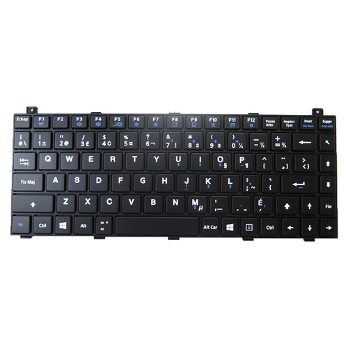With Backlit Keyboard For GETAC F110 GDKB_1 GDKB*1 Canadian French CF With Black Frame New Tablet Keyboard