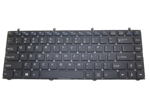 Laptop Keyboard For CLEVO W840SU MP-12R73US-430 6-80-W5470-010-1 6-79-W840SUTK-010-W United States US Black Without Frame New