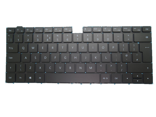 Laptop Keyboard For HUAWEI MATEBOOK D14 NbM-WDQ9 NbM-WDQ9D Black United Kingdom UK With Backlit