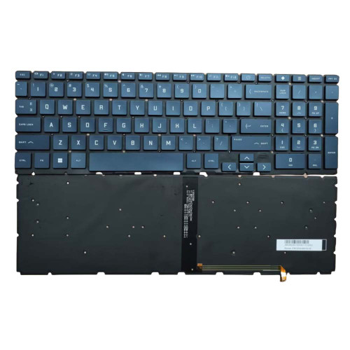 Laptop Keyboard For HP Victus by 16-D0000 16-E0000 United States US Blue With backlight