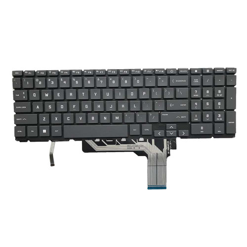 Laptop Keyboard For HP Victus by 16-D0000 16-E0000 United States US Gray With backlight