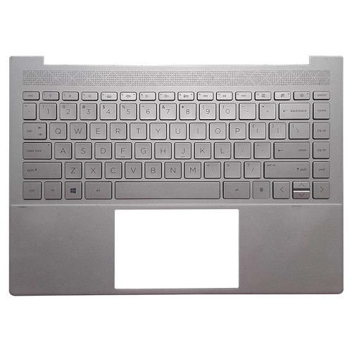 Laptop PalmRest&keyboard For HP For ENVY 14-EB0000 M30903-001 With backlight United States US Silver Used