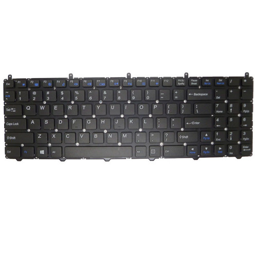 Laptop Keyboard For CLEVO W651RZ1 W651SB W651SC W651SF W651SH W651SJ W651SR W651SZ W655RB W655RC English US Black Without Frame New