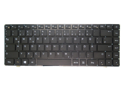 Laptop Keyboard For Odys Winbook 13 New Black Without Frame German GR