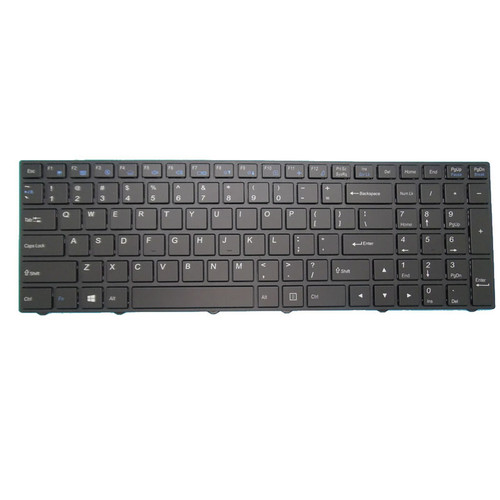 Laptop Keyboard For One GameStar-Notebook 17 With Frame United States US New Black