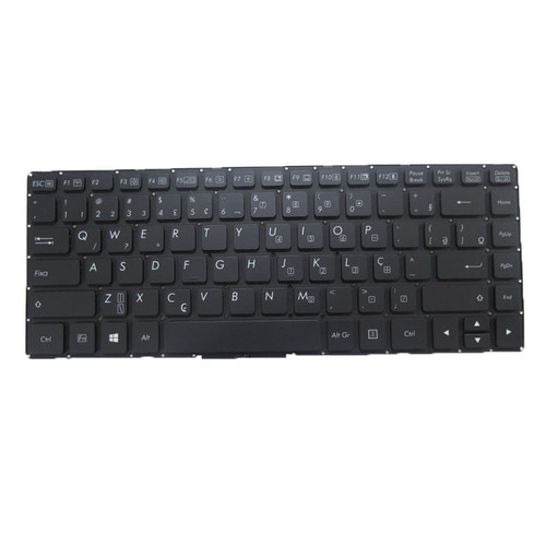 Laptop Keyboard For GETAC S410 G2 S410G2 S410 G3 S410G3 Brazil BR BP-RO Without Backlit Black No Frame New