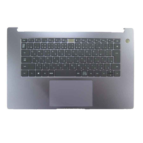 Laptop PalmRest&keyboard For HUAWEI MATEBOOK D 15 BoB-WAE9 BoB-WAE9P Gray Upper Case Japanese JP keyboard