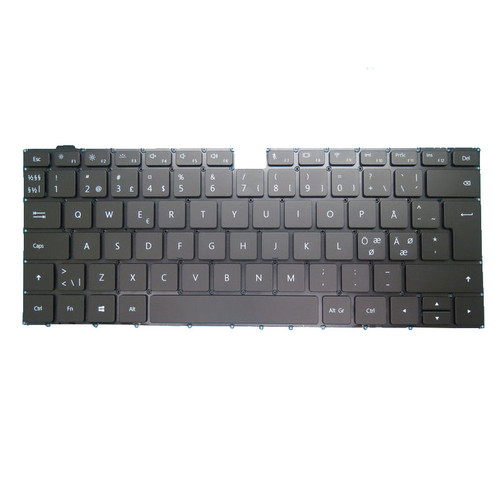 Laptop Keyboard For Honor MagicBook 14 Nbl-WAQ9HNR NobelK-WAQ9AHNR Black Nordic NE