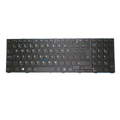 Laptop Keyboard For Toshiba Tecra W50-A MP-13F76CUJ356 G83C000DQ3CB Canada CA Black With Backlit&Pointing New