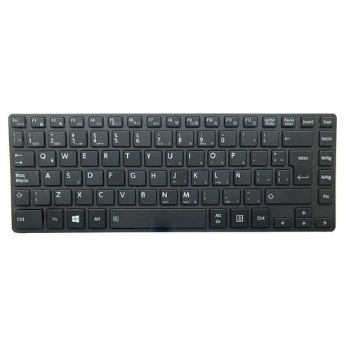Laptop Keyboard For Toshiba Portege A30-C A30-C-1HE A30-C-1HF A30-C-1JC A30-C-1JD A30-C-1L6 A30-C-1RW A30-C-1TZ A30-C-12E A30-C-13E A30-C-1H2 Latin America LA Black Without Backlit&Pointing New