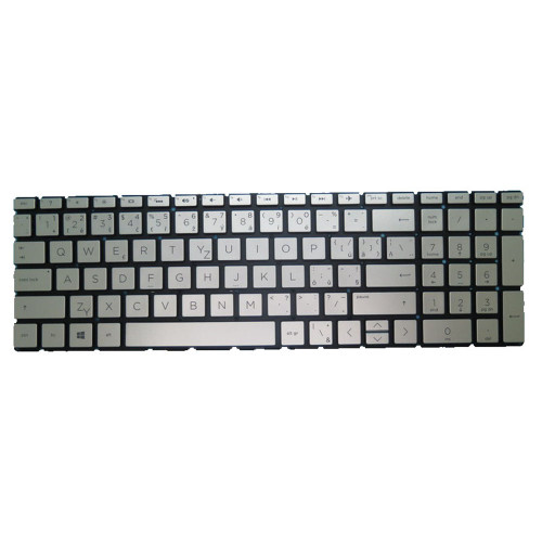 Laptop Keyboard For HP Pavilion Gaming 15-CX000 Without Frame Silver No Backlit Film Czech CZ