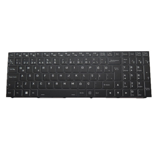 Laptop Keyboard For Monster Abra A5 V16.1 V16.2 V16.3 V16.4 V16.5 V16.6 V16.7 Turkey TR Without Backlit paper Black New