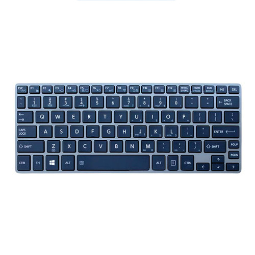 Laptop Keyboard For Toshiba For Dynabook RZ63/VS PRZ63VS-NMA PRZ63VS-NME PRZ63VS-NMF PRZ63VS-NMG PRZ63VS-NUA PRZ63VS-NUE PRZ63VS-NUF PRZ63VS-NUG English US Black With Gray Frame Without Backlit&Pointing New