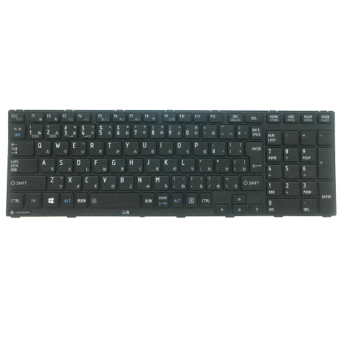 Laptop Keyboard For Toshiba For Dynabook R751/C R751/B R751/D PR751CABNR7A51 Japanese JP JA Black Without Pointing Used