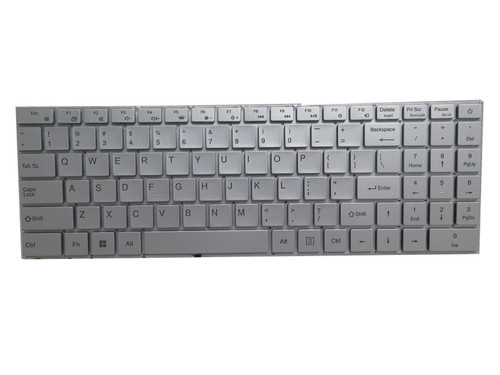 Laptop Keyboard For SCDY-330-3-5 91-116 Silver United States US