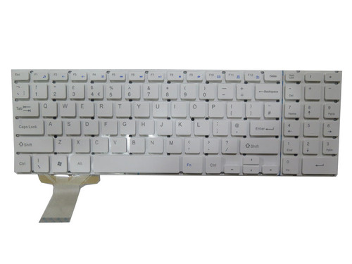 Laptop Keyboard For SCDY-338-6 YX-K2514S MH180604 United Kingdom UK White
