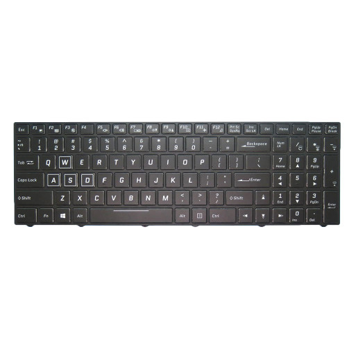 Laptop Keyboard For Prostar N850EJ1 N850EK1 N850EP6 N850EZ N850HJ N850HJ1 N850HK N850HK1 N850HP6 N850HZ N855EJ1 N855EK1 N855HJ N855HK1 N857EJ1 N857EK1 N857EP6 N857HJ N857HJ1 English US With RGB Backlit New
