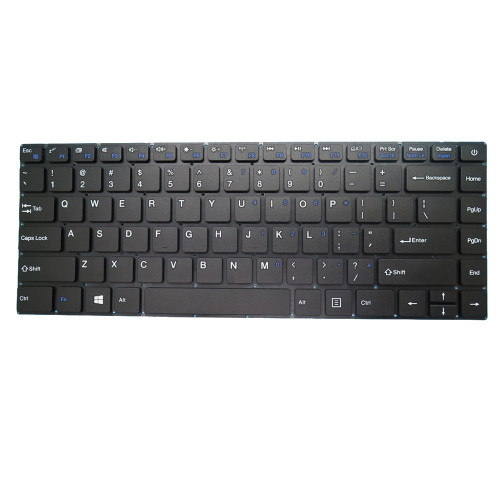 Laptop Keyboard For iBall CompBook Aer3 United States US Black Without Frame
