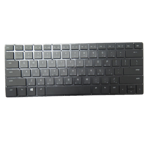 Laptop Keyboard For RAZER Blade Stealth 12.5 2017 RZ09-0168 RZ09-01682 RZ09-01682T24 RZ09-01682T22 Traditional Chinese TW Black Without Frame