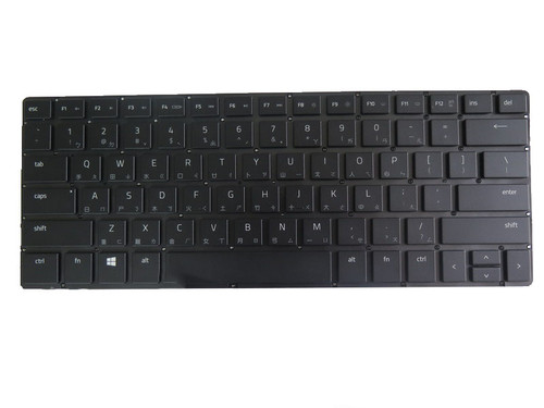 Laptop Keyboard For RAZER Blade 11551615-00 2B-BA604B200 91110007305A Traditional Chinese TW Black Without Frame
