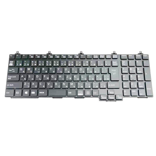 Laptop Keyboard For Fujitsu LifeBook A7513/NW FMVA0C001 FMVA0C002 FMVA0C003 FMVA0C004 FMVA0C011 FMVA0C012 FMVA0C013 FMVA0C014 FMVA0C015 FMVA0C016 FMVA0C017 FMVA0C018 Japanese JP JA Black With Numeric Keyboard Used