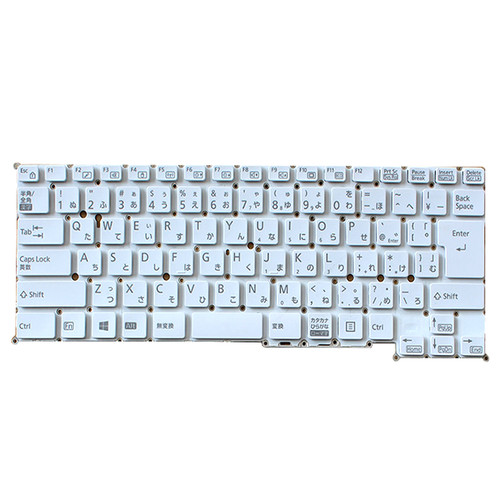 Laptop Keyboard For Fujitsu LifeBook UH75/F3 FMVU75F3B FMVU75F3BC FMVU75F3W U335 FMVU335BY Japanese JP JA White Without Backlit New