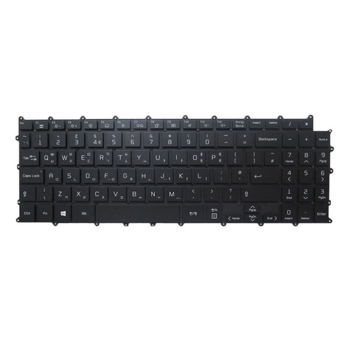 Laptop With Backlit Keyboard For LG KT01-20B8BK03UKRA000 AEW74229918 KT0120B8BK03UKRA000 United Kingdom UK/Korean KR Black NO Frame New